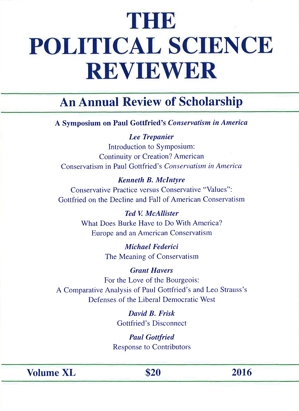Cover of issue 40